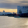 写真: 名古屋港の海上を移動する名古屋マリンライナー - 3