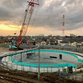 写真: 建設中のリニア中央新幹線 神領非常口 - 11