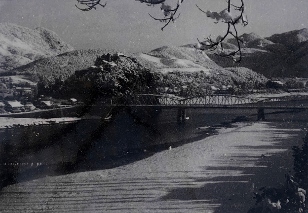 写真: 昭和初期から20年代頃（昭和20年代は1945〜1955）に撮影された木曽川沿いの景色 - 5