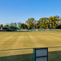 写真: 新しく整備された朝宮公園の野球場 - 12