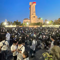 写真: 大勢の人が集まってた名港水上芸術花火2023会場 - 4