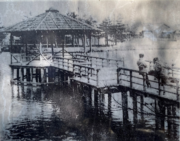 鶴舞公園 2023 No - 33：竜ヶ池の旧・浮見堂の写真