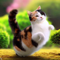 写真: 踊る猫 - 4