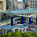 写真: 名古屋テレビ塔3階から見た景色 - 10：世界コスプレサミット当日のオアシス21