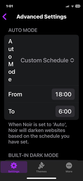 iOS・iPadOS版Safari用ダークモード拡張「Noir」 - 7