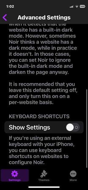 iOS・iPadOS版Safari用ダークモード拡張「Noir」 - 10