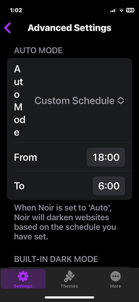 iOS・iPadOS版Safari用ダークモード拡張「Noir」 - 11