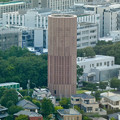 写真: 東山スカイタワーから見た「名古屋高速道路公社 東山換気所」- 2