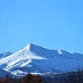写真: 雪の乗鞍岳
