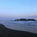 写真: 日没後の江ノ島 #湘南 #藤沢 #海 #波 #wave #surfing #sea