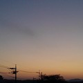 写真: 夕日（2月13日）
