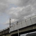 写真: 新幹線ガード（3月6日）