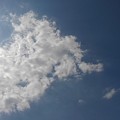写真: 大きめな雲（7月25日）