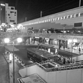 写真: 宇都宮駅の夜景をモノクロに!!（10月8日）
