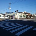 写真: 駅近くの交差点（1月16日）