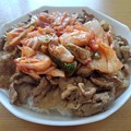 Photos: キムチ豚丼（7月7日）
