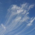 写真: 特徴的な薄い雲（9月17日）