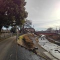Photos: 川沿いの石畳の道（12月24日）