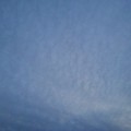 夕方の雲（2月2日）