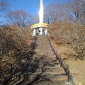 Photos: 長峰公園の丘の上り階段（2月20日）