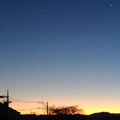 写真: 夕日（2月25日）