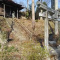 Photos: 川崎城跡公園の丘の神社（2月23日）