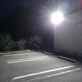 夜の駐車場（4月11日）