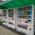 写真: 済生会病院の自動販売機（5月26日）