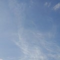 写真: 薄い雲（5月25日）