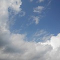 写真: 青空と雲（6月19日）