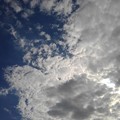 写真: ドラマチックな雲（9月1日）