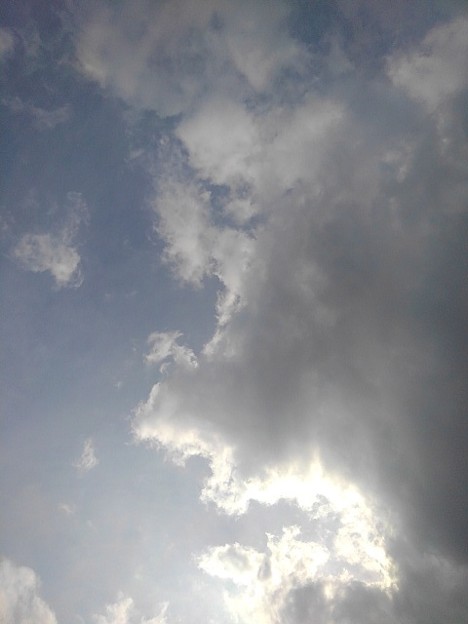 青空と雲（9月7日）