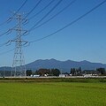 Photos: 鉄塔と高原山（10月17日）