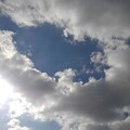 Photos: 雲の間の青空（11月9日）