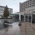 済生会病院のバス停あたり（11月17日）