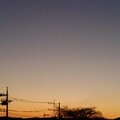 写真: 夕日（1月14日）