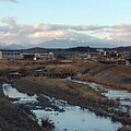 写真: 綺麗な川のある景色（2月8日）