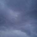 写真: 夕方の雲（2月10日）