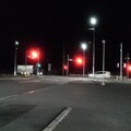 写真: 夜の交差点（2月16日）