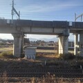 写真: 新幹線ガード（2月17日）