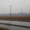 写真: 雨の道路（3月11日）