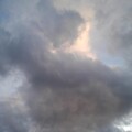 写真: 夕方の雲（3月20日）