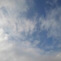 写真: 晴れ始めの空（4月30日）