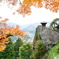 写真: 山寺の紅葉