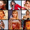 写真: Beautiful Blue Eyes of Taylor Swift(11143) Collage