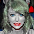 写真: Beautiful Blue Eyes of Taylor Swift(11155)