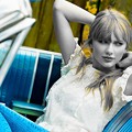 写真: Beautiful Blue Eyes of Taylor Swift(11190)