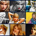 Beautiful Blue Eyes of Taylor Swift(11199) Collage
