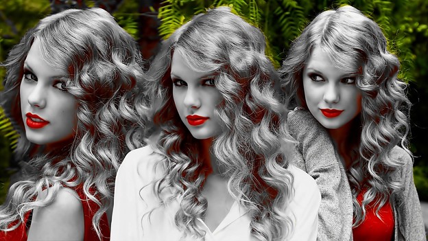 Beautiful Blue Eyes of Taylor Swift(11263)