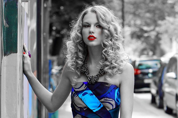写真: Beautiful Blue Eyes of Taylor Swift(11281)